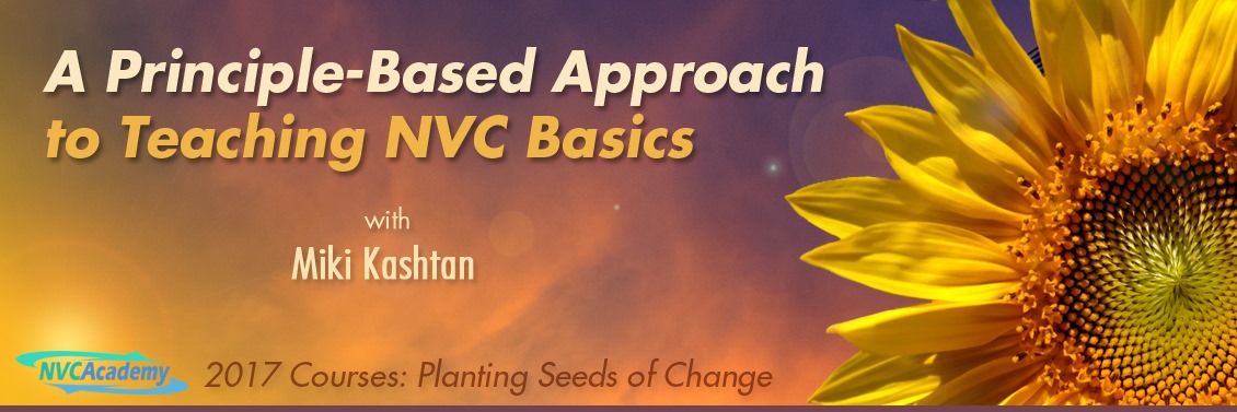 A Principle-Based Approach to Teaching NVC